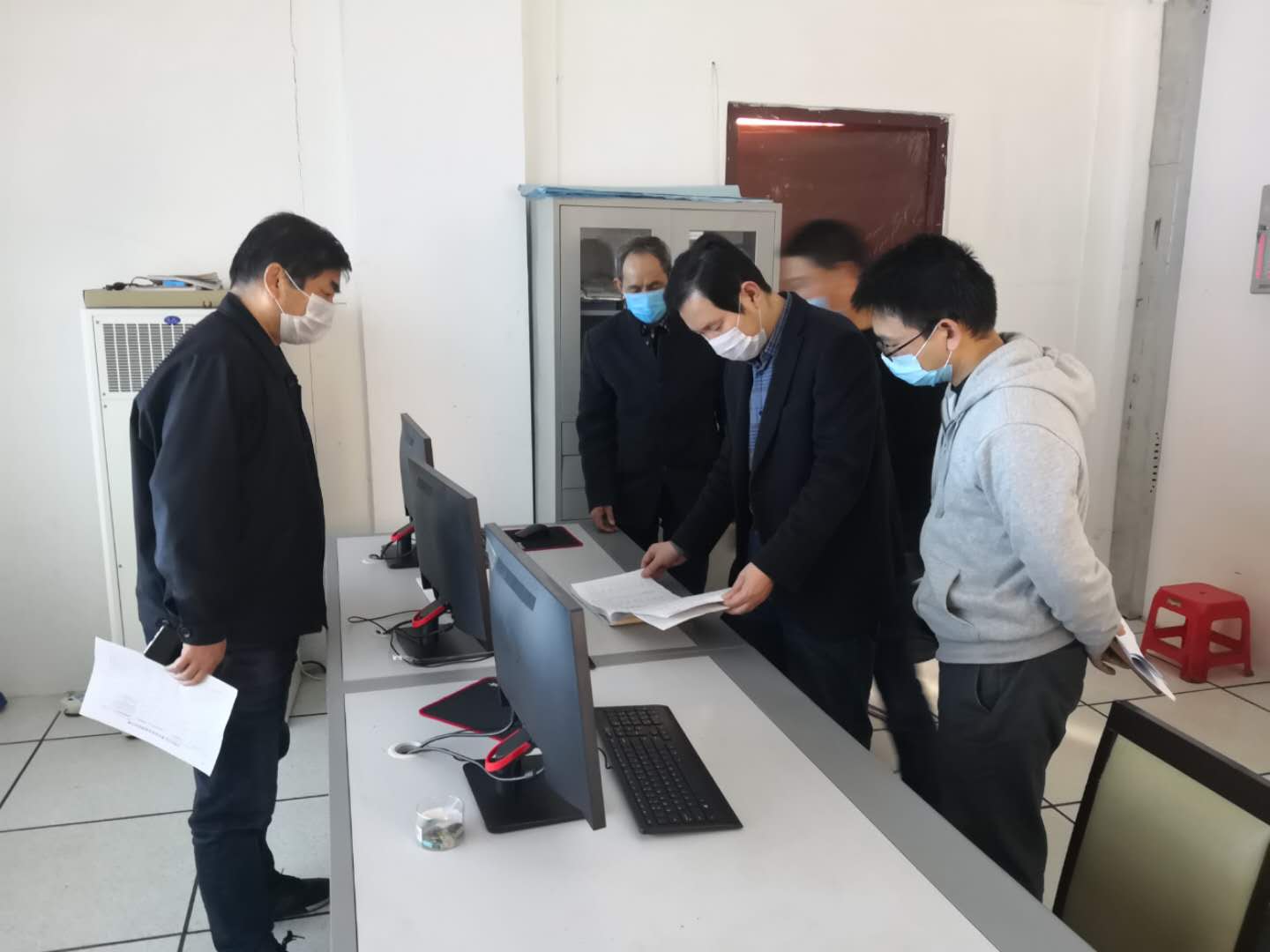 庐阳城新集团开展安全生产隐患排查