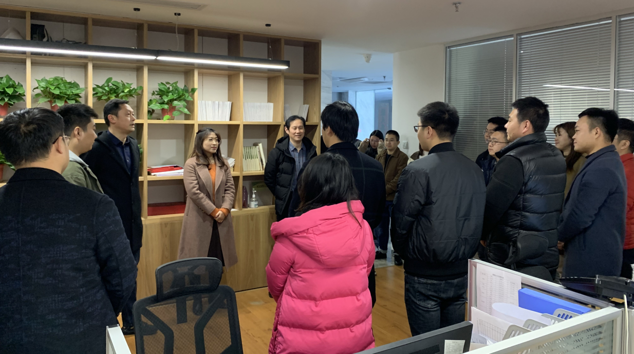 集团领导班子赴各子公司调研