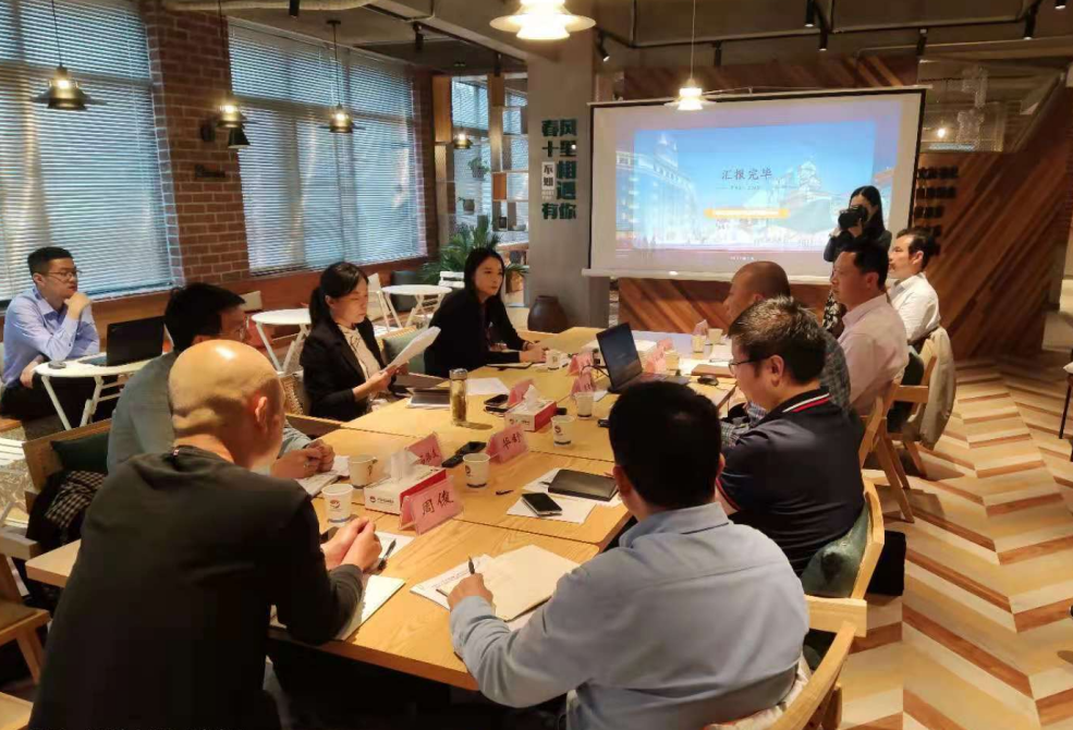 区领导一行调研庐阳城新集团