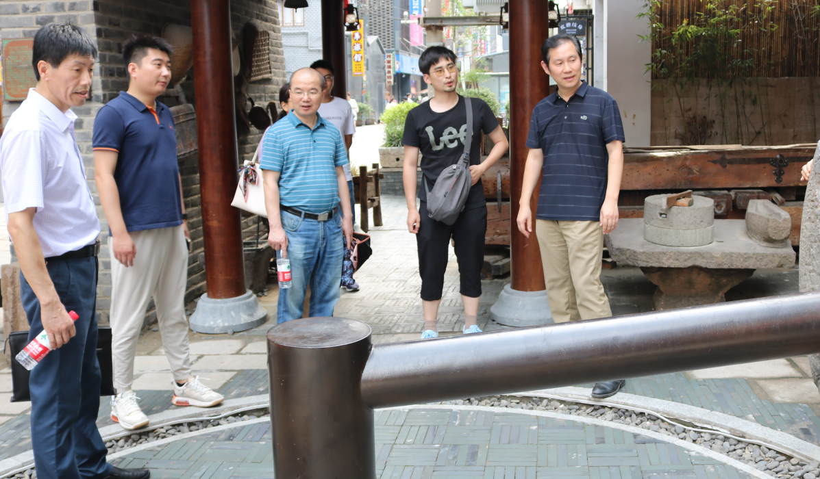 安徽省审计厅、合肥市审计局等一行赴我集团改造项目考察调研