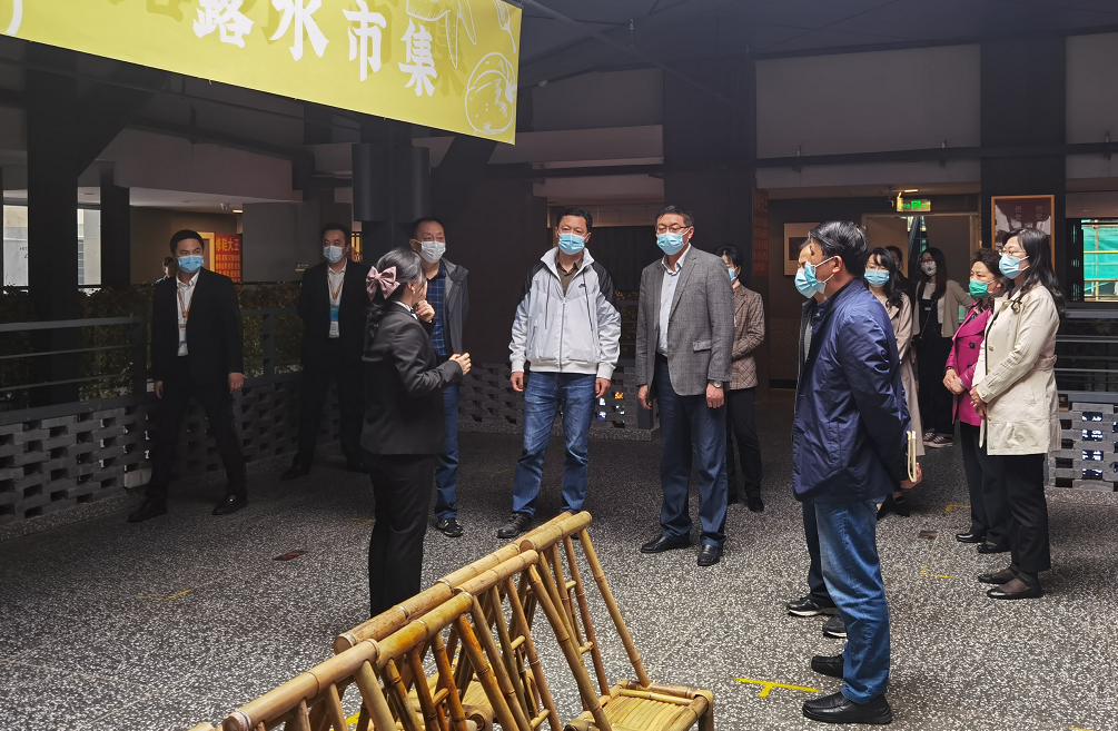 庐阳区政协提案委一行调研四湾菜市