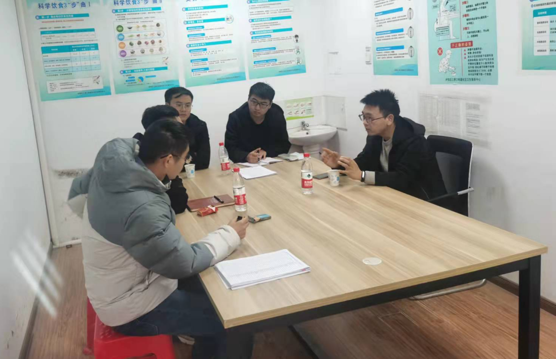 庐建公司开展在建项目保障农民工工资发放摸排工作