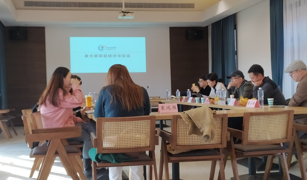 乡村振兴公司组织召开袁大郢项目研讨座谈会