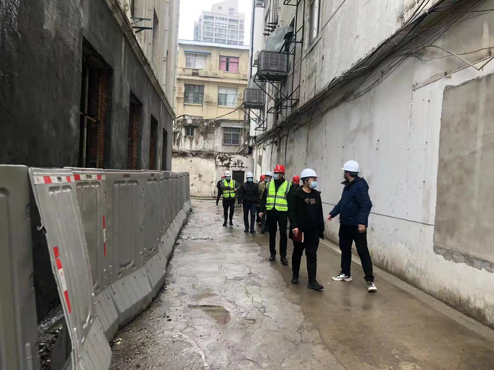 庐建公司开展建设项目集中整治专项检查