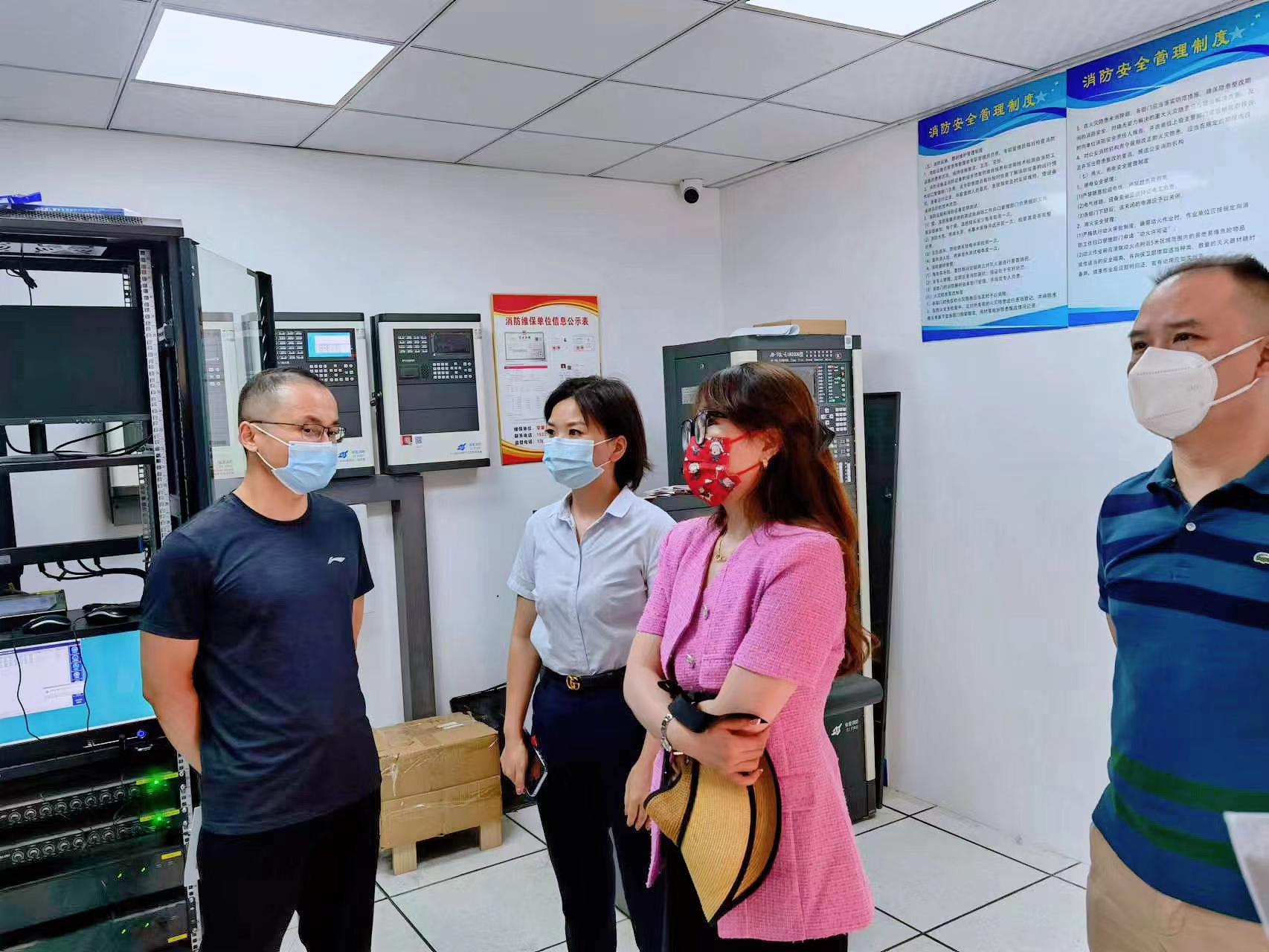 城隍庙商管公司开展“安全生产月”暨端午节前安全生产大检查