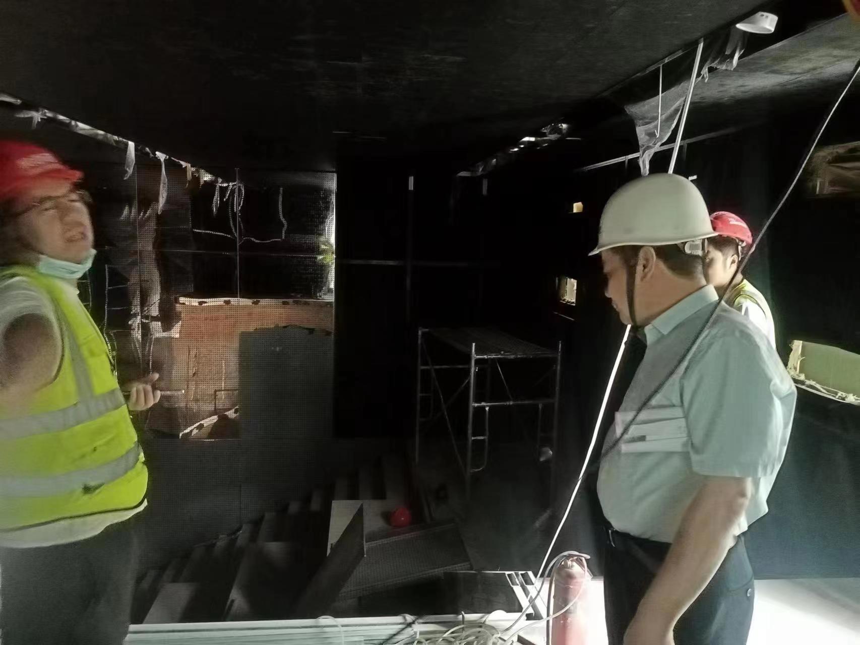 庐建公司开展国庆节前专项安全检查行动